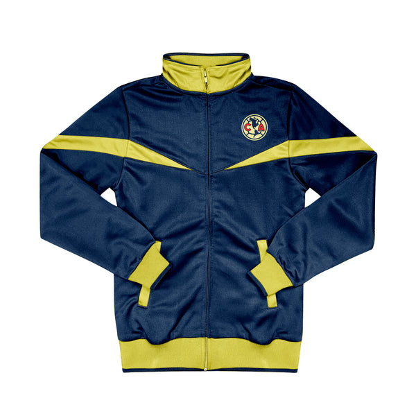 Icon Sports Club America - Sudadera con capucha con cremallera completa,  con licencia de Club America