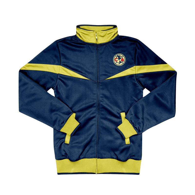 Club Am??rica Youth Full-Zip Track Jacket - Navy by Icon Sports