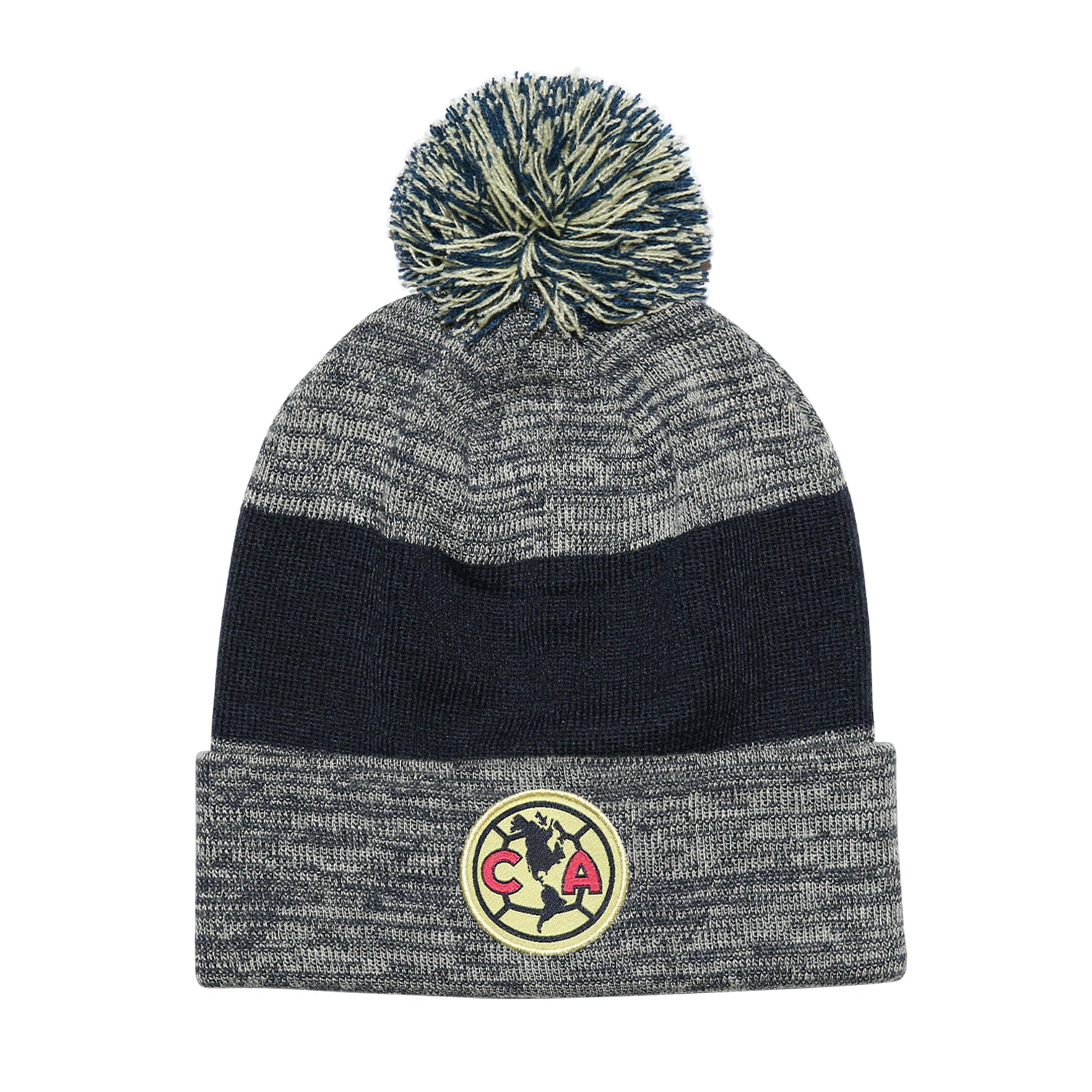 Club Am??rica Heathered Cuff Pom Beanie by Icon Sports