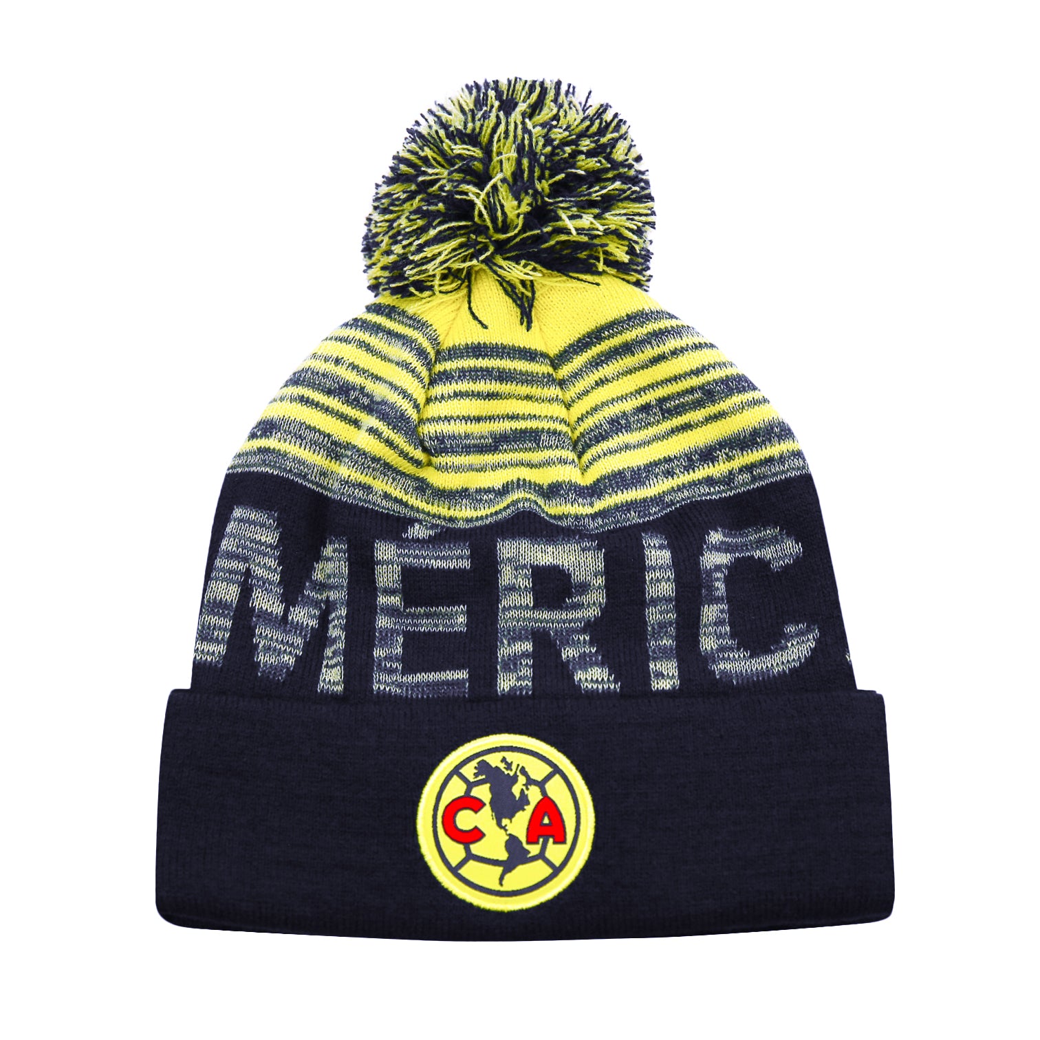 Club Am??rica Shade Pom Pom Beanie by Icon Sports