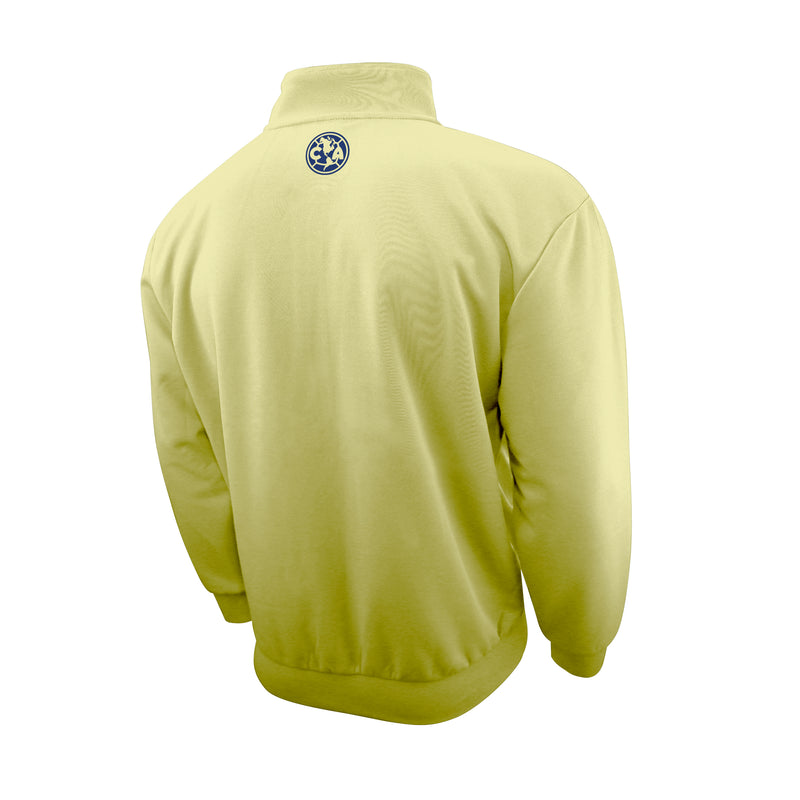 Club Am??rica "Centering" Adult Full-Zip Track Jacket - Yellow by Icon Sports