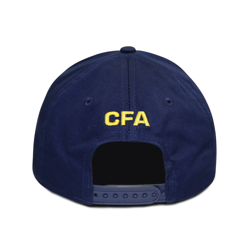 Club America Embroidered Logo 6 Panel Structured Cap - Navy by Icon Sports