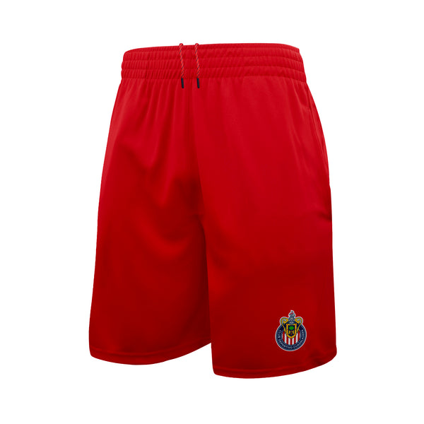 Chivas Athletic Soccer Shorts - Red by Icon Sports