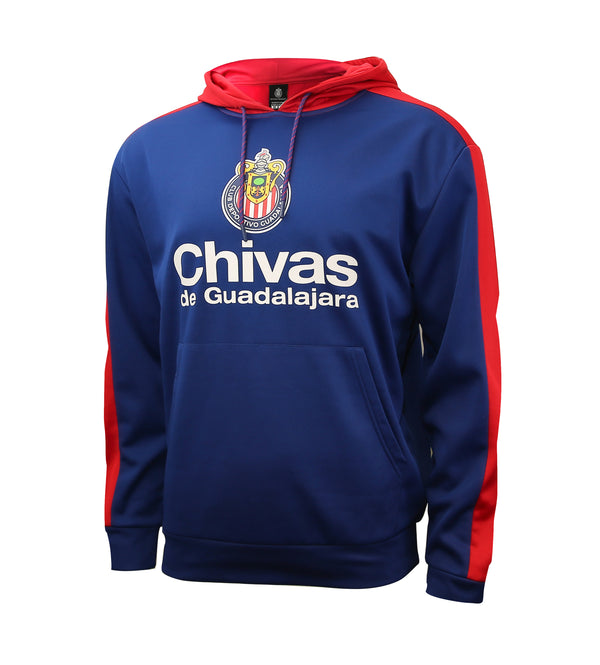 Chivas de Guadalajara Side Step Pullover Hoodie by Icon Sports