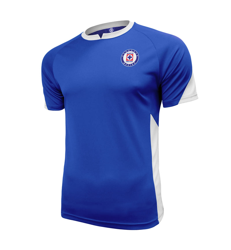 Cruz Azul Game Day Striker Shirt - Blue/White by Icon Sports
