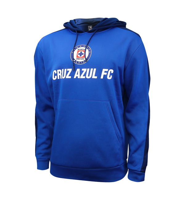 Cruz Azul Side Step Adult Pullover Hoodie by Icon Sports