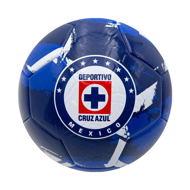 Cruz Azul Brush Size 5 Soccer Ball