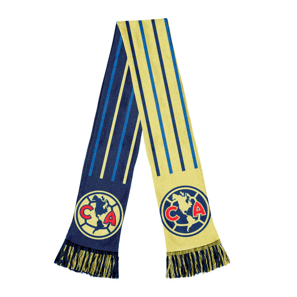 club america scarf in yellow