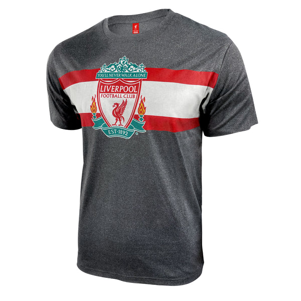 Liverpool FC Men's Printed Logo Tee by Icon Sports