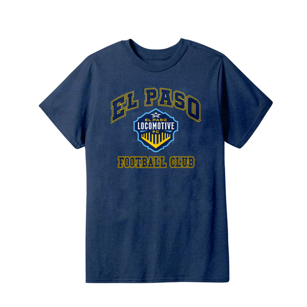 El Paso Locomotives USL Youth Graphic T-Shirt in Navy by Icon Sports