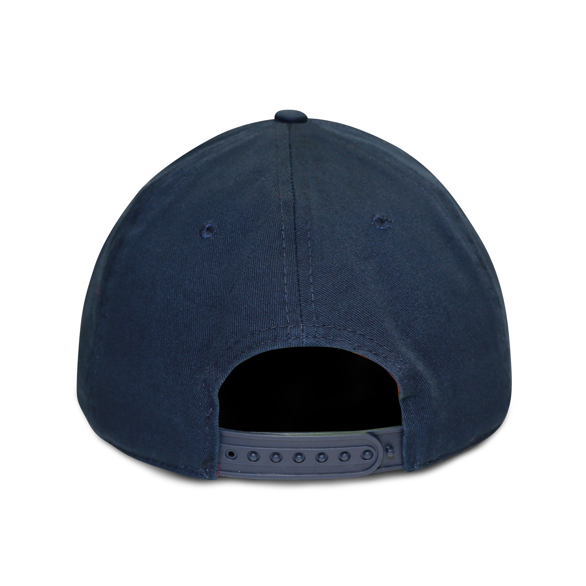 FC Barcelona Distressed Logo Patch 6 Panel Structured Cap - Navy by Icon Sports