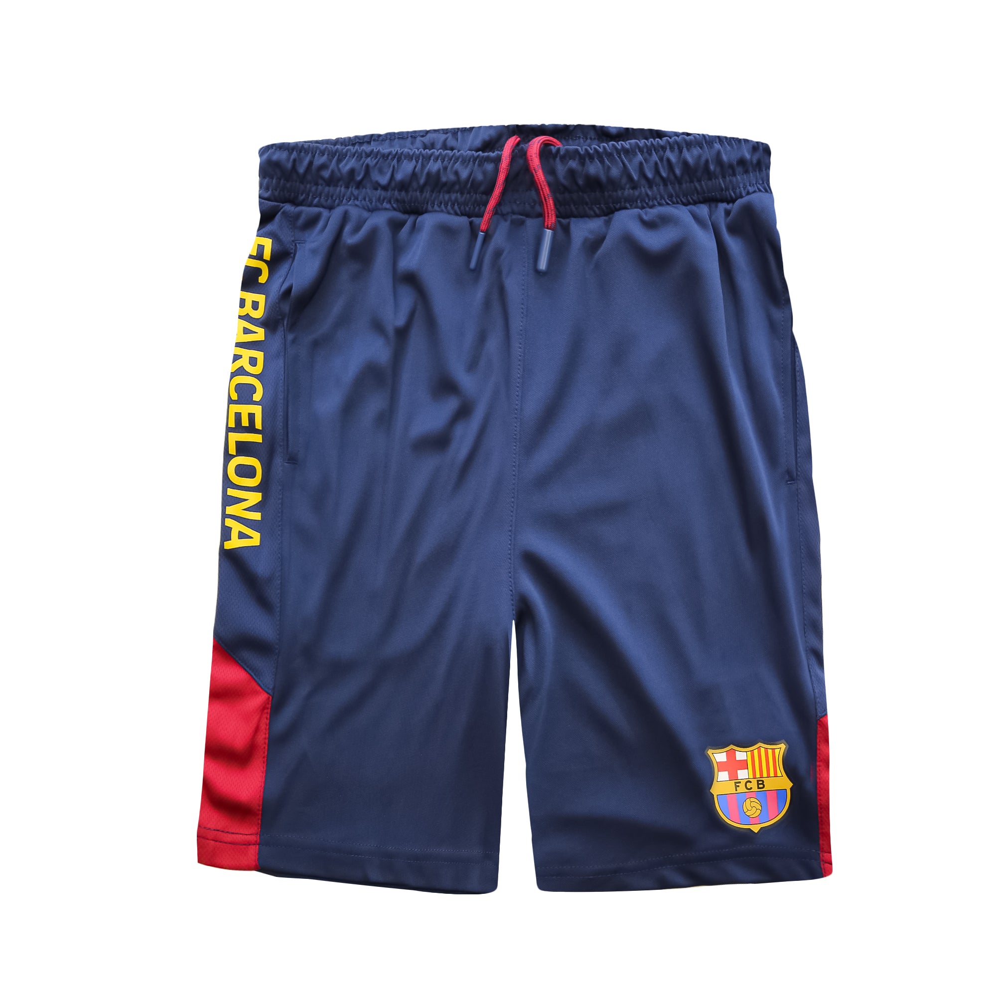 FC Barcelona Navy Youth Shorts by Icon Sports