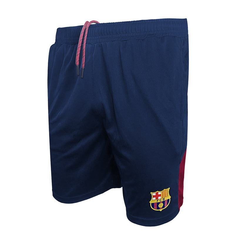 FC Barcelona Navy Men's Shorts by Icon Sports