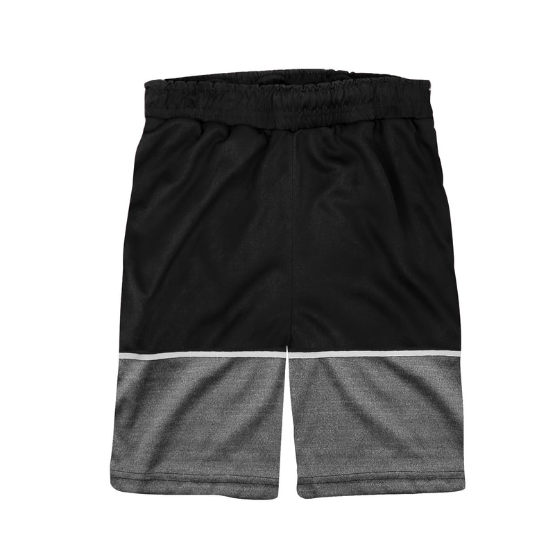 FC Barcelona Youth Reflective Athletic Soccer Shorts in Black by Icon Sports