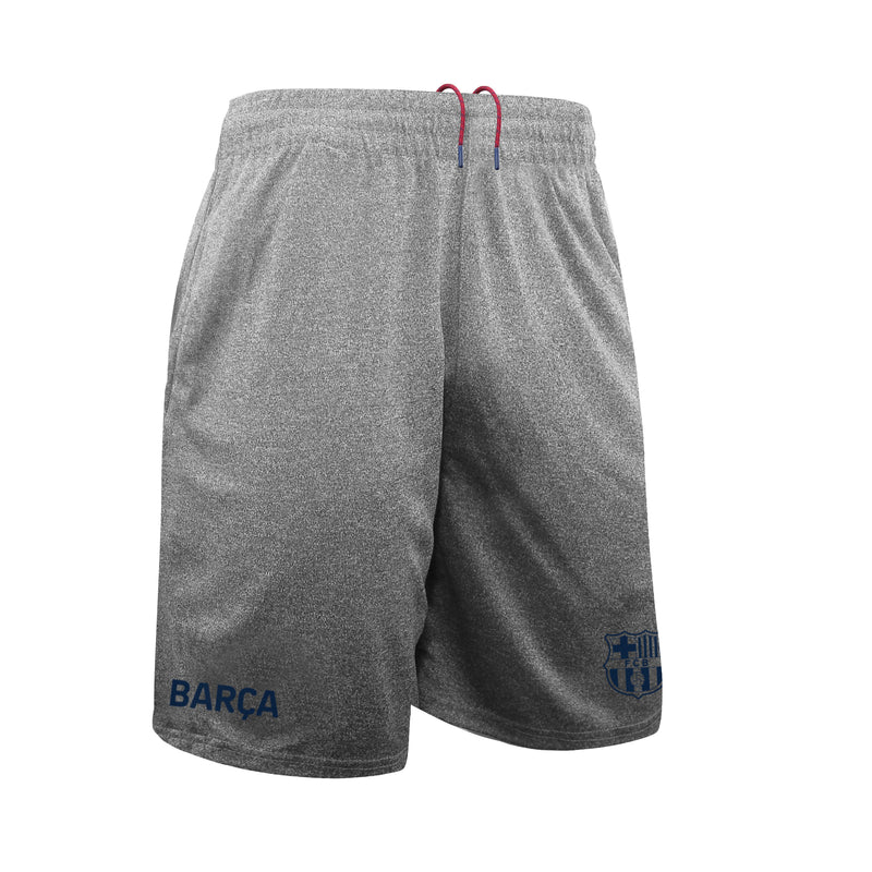 FC Barcelona Logo Men's Shorts - Navy by Icon Sports