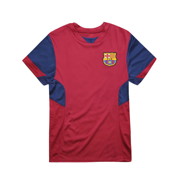 FC Barcelona Youth Game Day Striker Shirt - Burgundy by Icon Sports