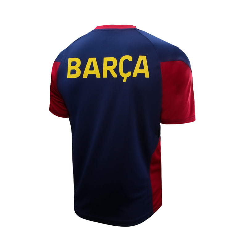FC Barcelona Raglan Game Day Striker Shirt - Navy by Icon Sports