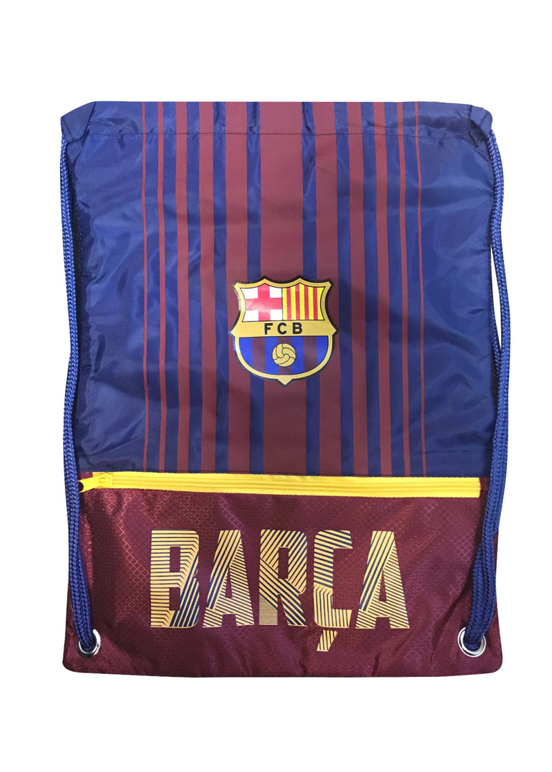 FC Barcelona Bar??a Drawstring Cinch Bag by Icon Sports