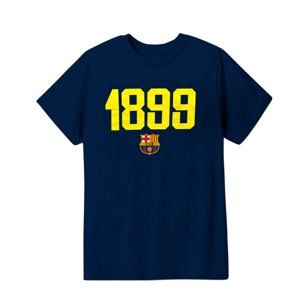 FC Barcelona 1899 Youth T-Shirt - Navy by Icon Sports