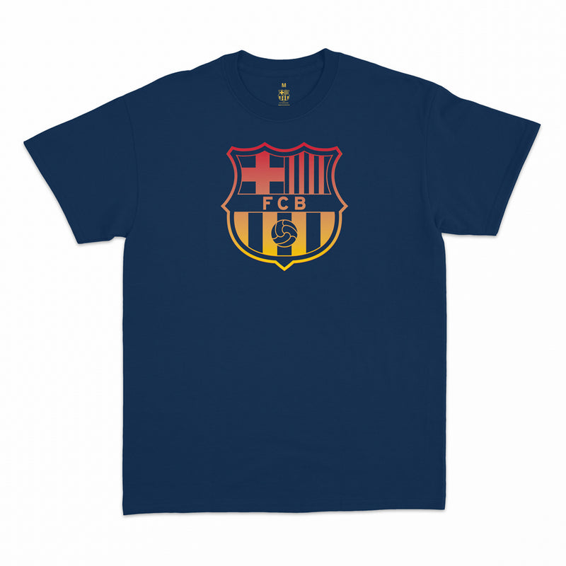 FC Barcelona Youth Sunset Logo T-Shirt