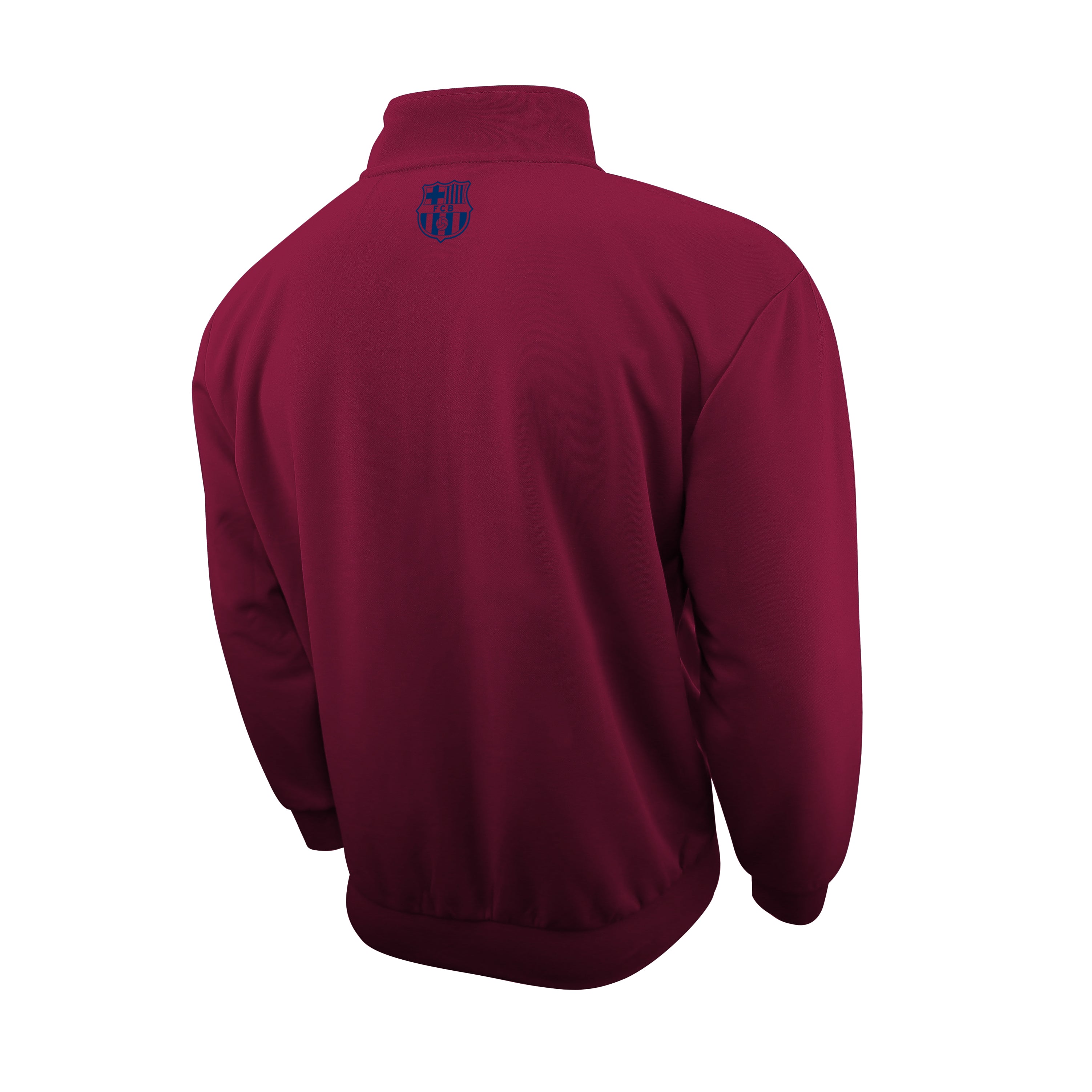 FC Barcelona "Centering" Adult Full-Zip Track Jacket - Red by Icon Sports