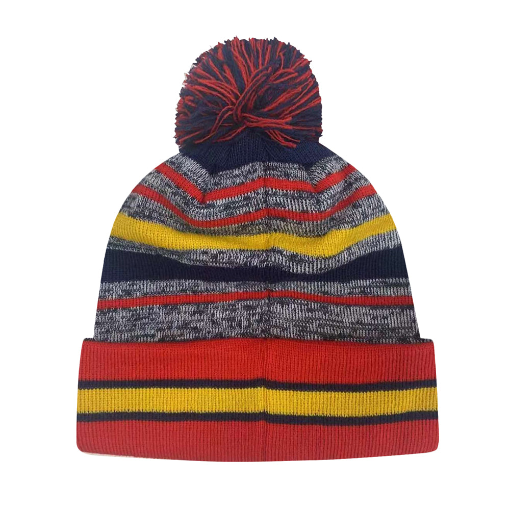 FC Barcelona Adult Pegged Unisex Pom Beanie