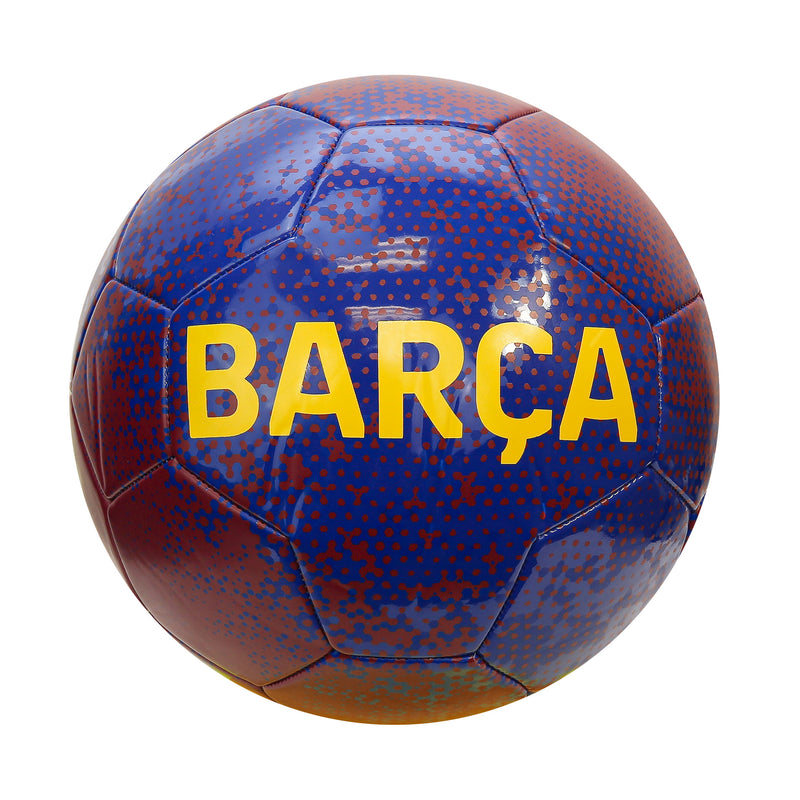 FC Barcelona Solarized Size 5 Soccer Ball by Icon Sports