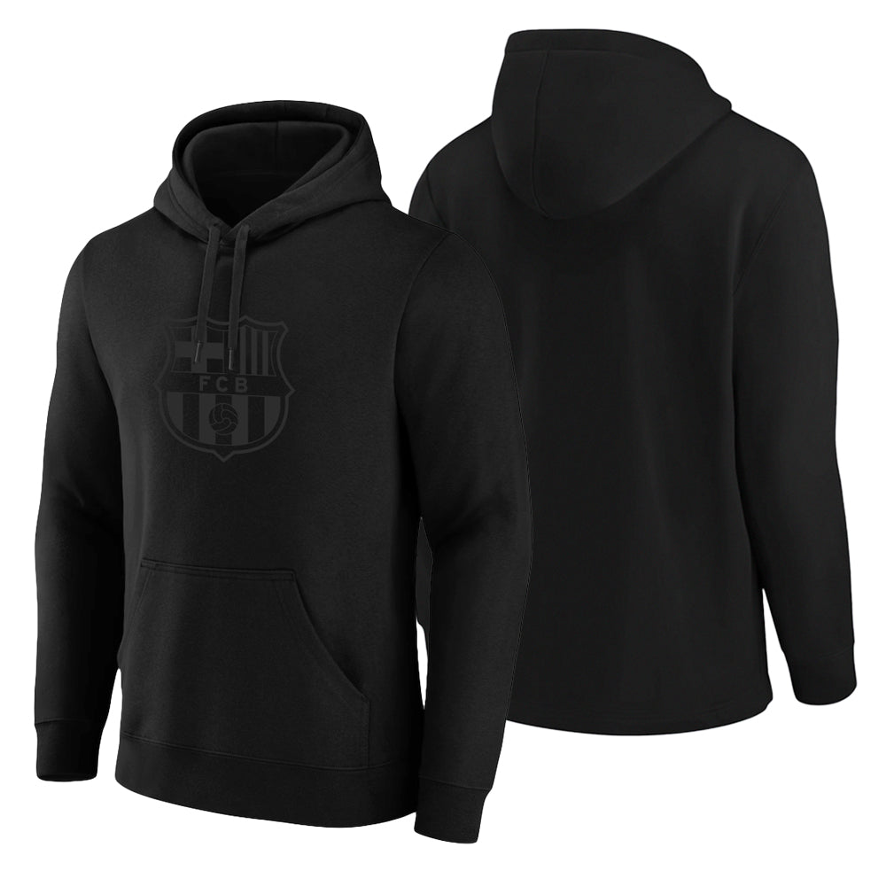 FC Barcelona Adult Blackout Pullover Hoodie