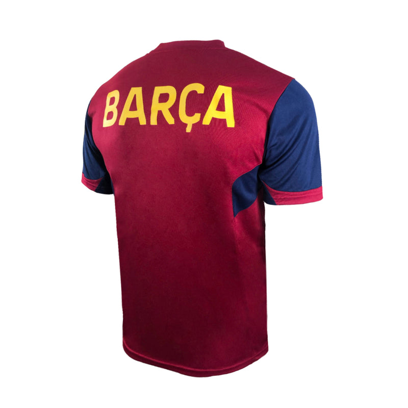 FC Barcelona Raglan Game Day Striker Shirt - Burgundy by Icon Sports