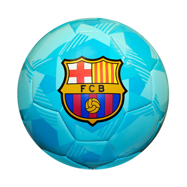 FC Barcelona Prism Size 5 Soccer Ball - Teal by Icon Sports