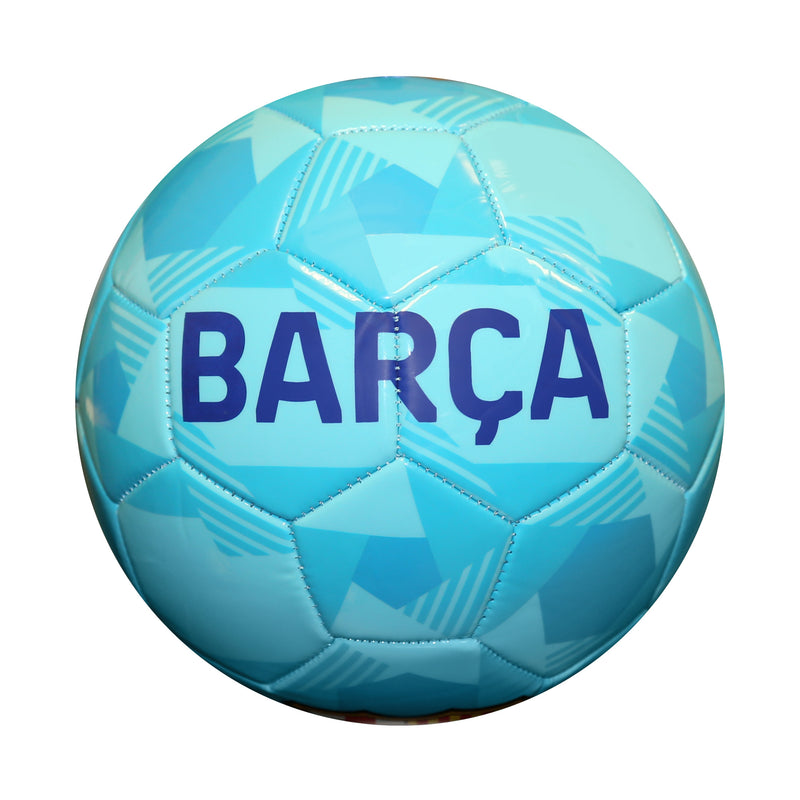FC Barcelona Prism Size 5 Soccer Ball - Teal by Icon Sports