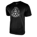 Mexico National Soccer Team Distressed Logo T-Shirt - Heather Black by Icon Sports