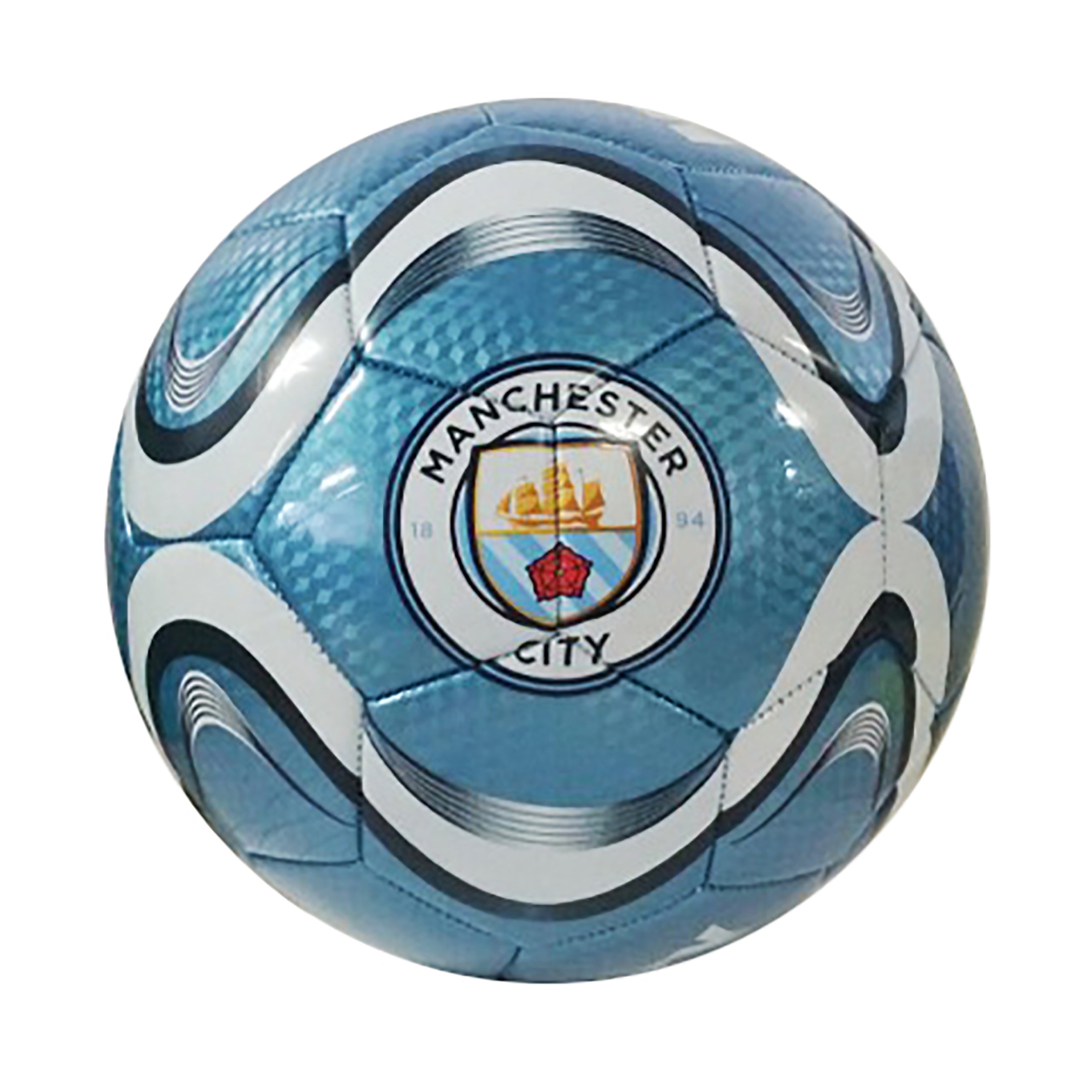 Manchester City Sky Coined Size 5 Soccer Ball by Icon Sports