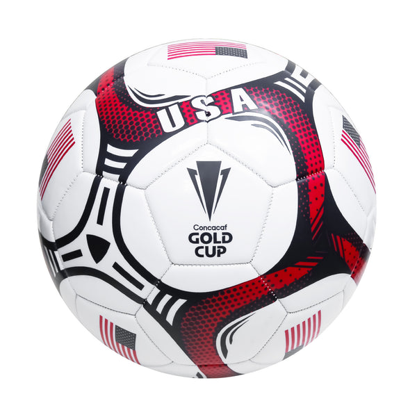 Gold Cup USA Flag Size 5 Soccer Ball by Icon Sports