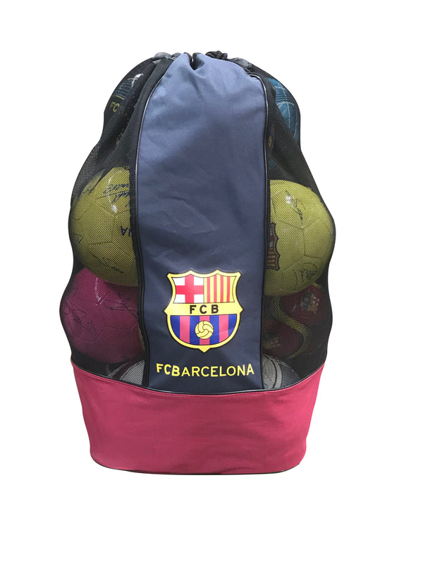 FC Barcelona Heavy Duty Mesh Equipment Ball Bag by Icon Sports