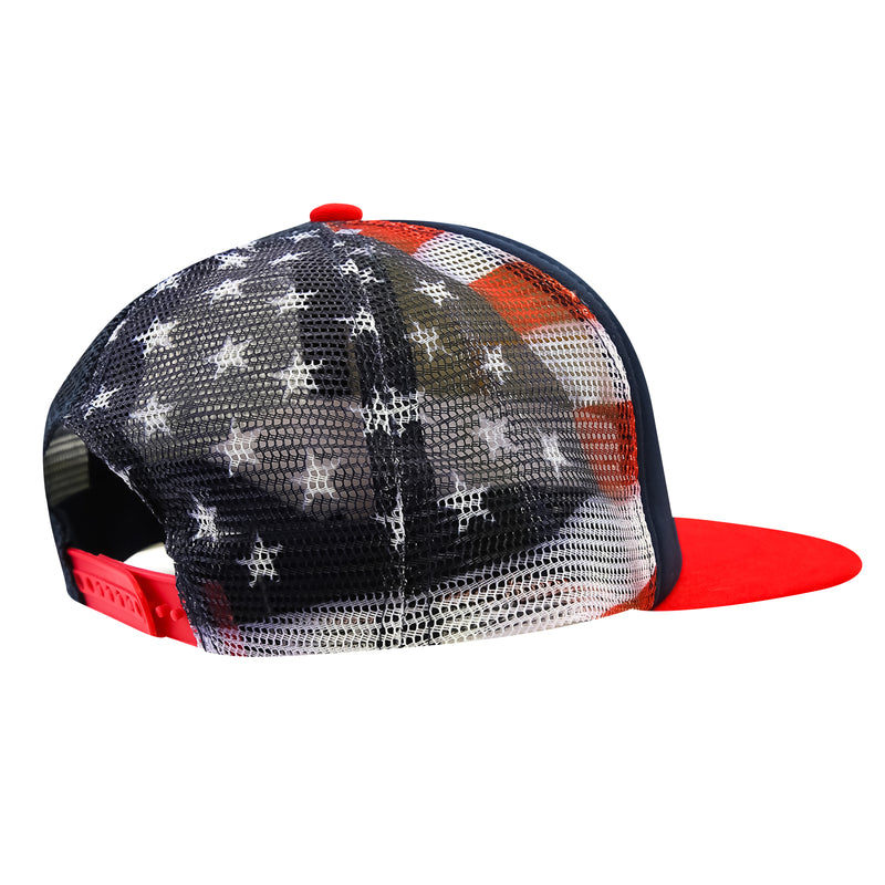 United Sates Country Flag Trucker Hat by Icon Sports