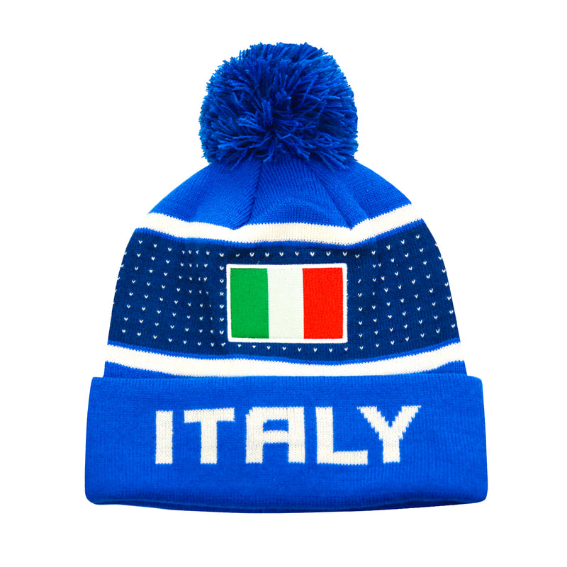 Italy "Pegged" Adult Unisex Beanie by Icon Sports