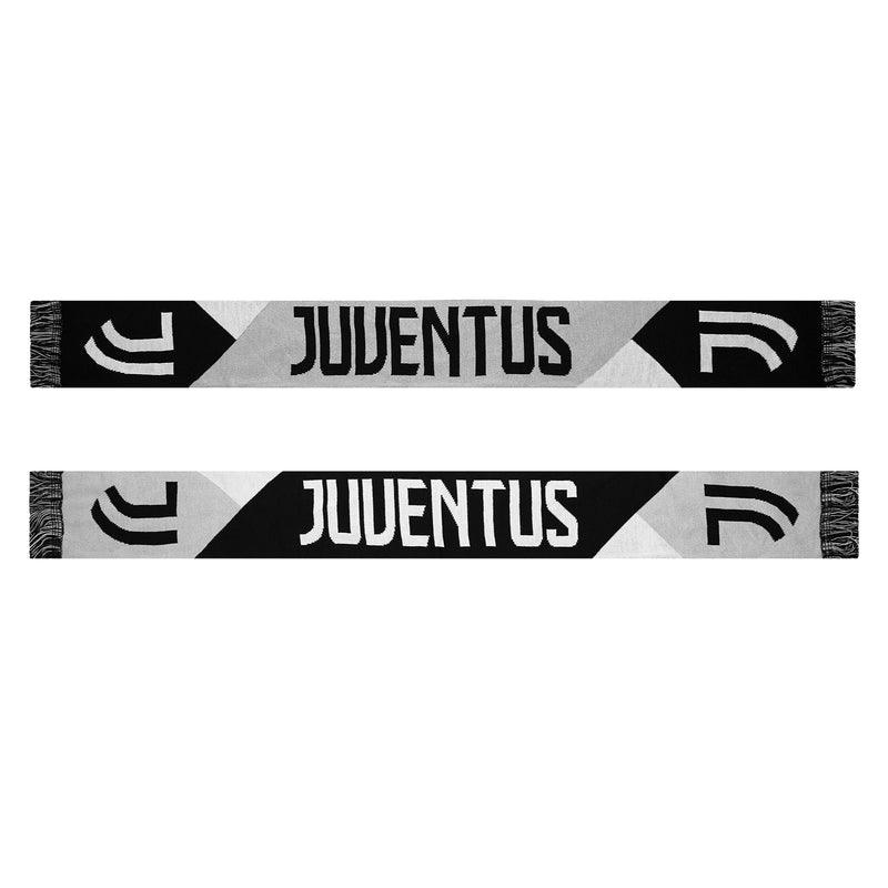 Juventus Facet Reversible Fan Fringe Scarf by Icon Sports