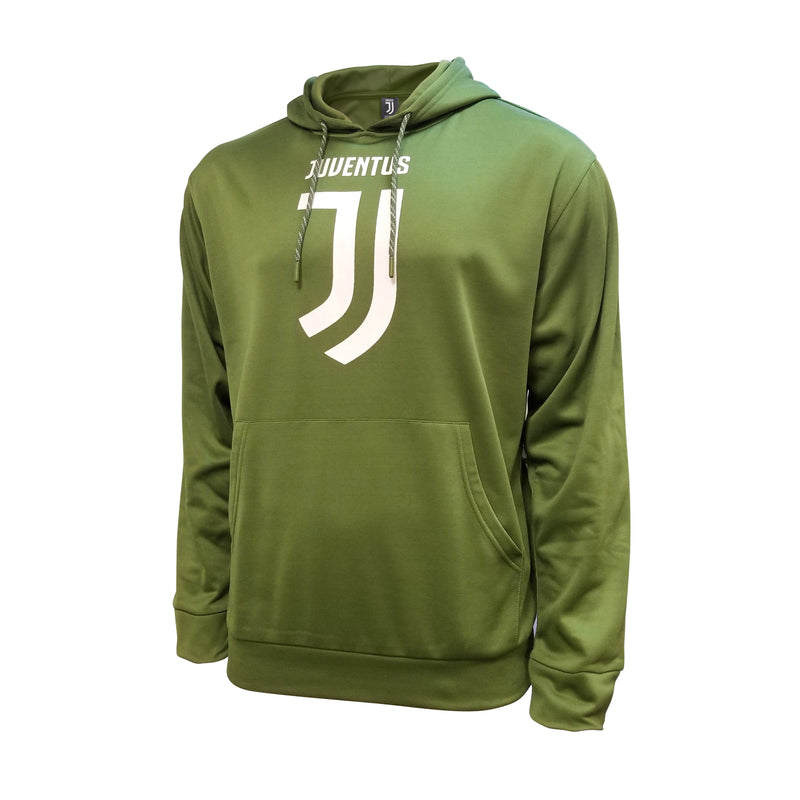 Juventus Pullover Hoodie - Olive Green by Icon Sports