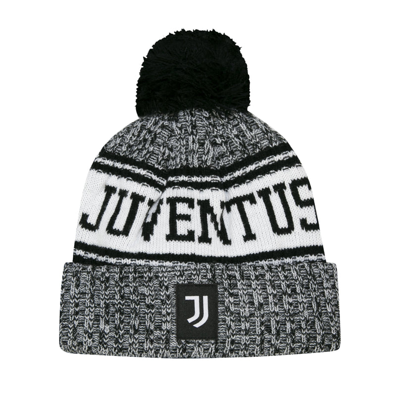 Juventus Crowned Pom Beanie by Icon Sports