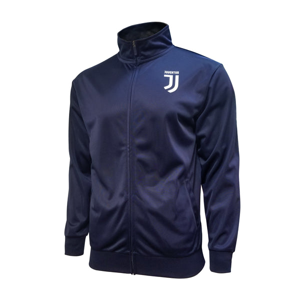 Juventus Adult Full-Zip Liquefied Track Jacket - Navy by Icon Sports