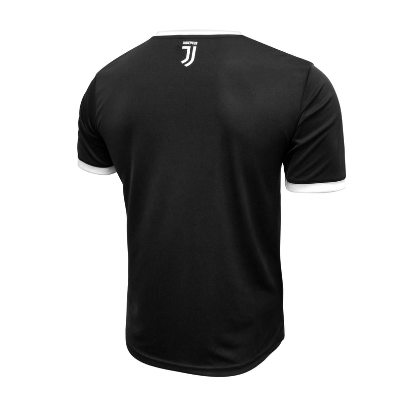 Juventus Men's Gridlocked Training Class Shirt - Black by Icon Sports