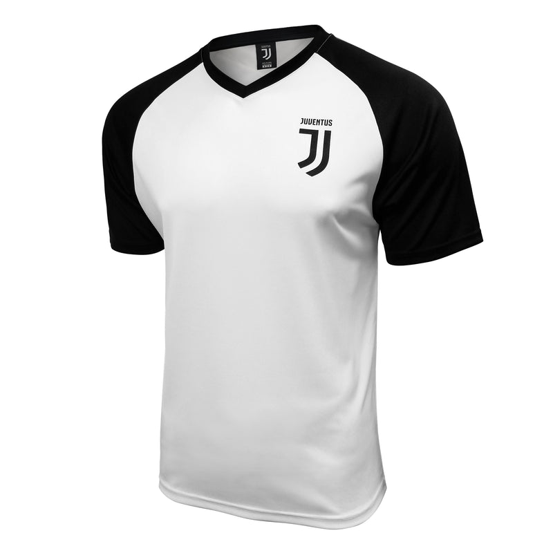 Juventus Men's Logo Training Class Raglan Shirt by Icon Sports