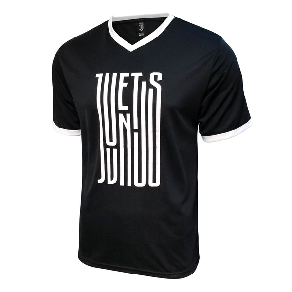 Juventus Men's Liquid Logo Training Class Shirt - Black by Icon Sports