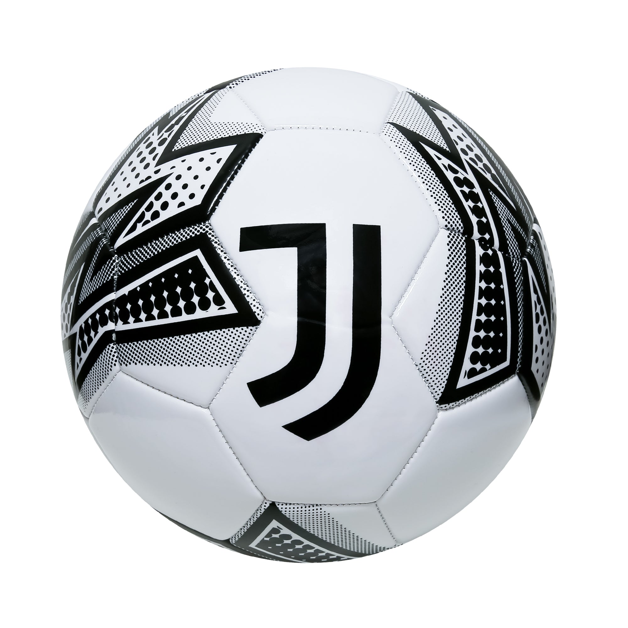 Juventus Pop Art Classic Size 5 Soccer Ball - Light Blue by Icon Sports