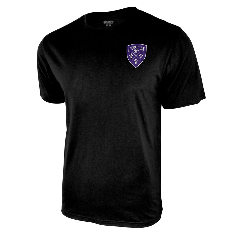Louisville City USL Adult Men's Graphic T-Shirt in Navy by Icon Sports