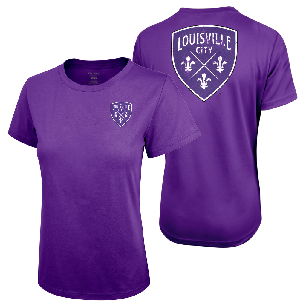 Louisville City USL Adult Women's Graphic T-Shirt in Purple - Shop