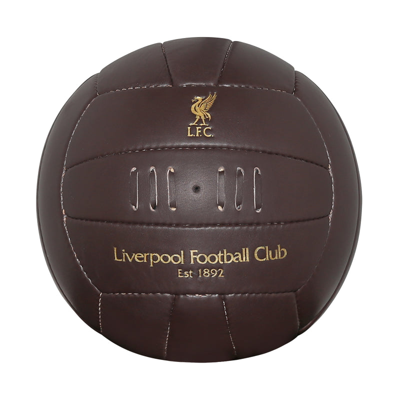 Vintage Liverpool FC Leather Soccer Ball by Icon Sports