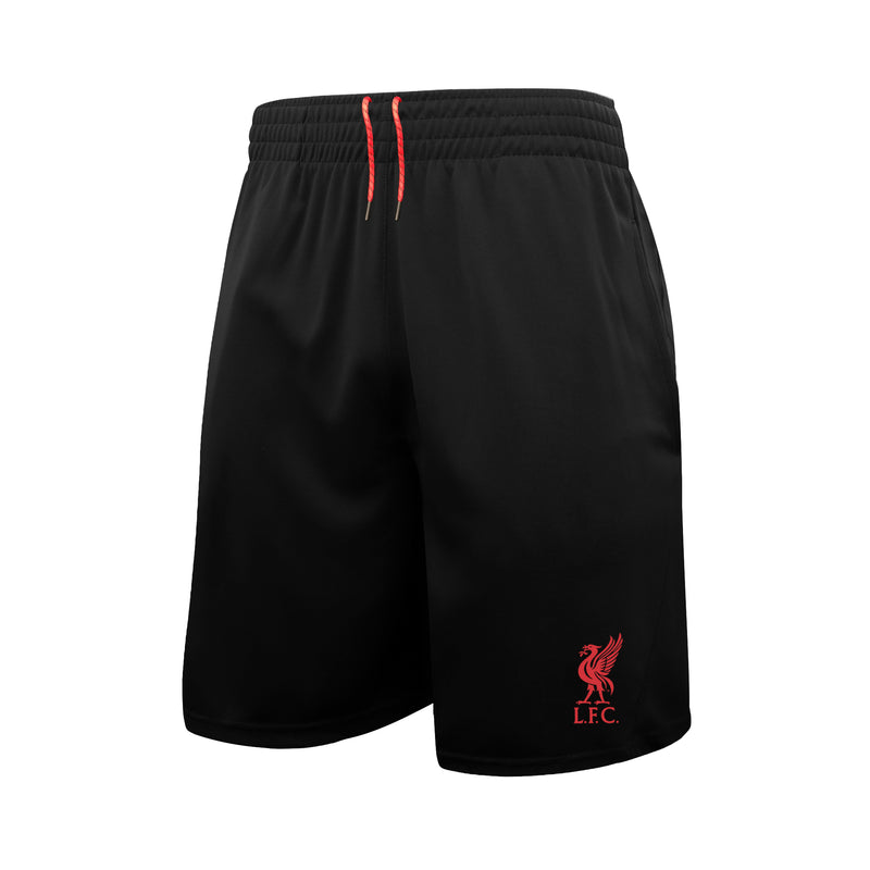 Liverpool FC Logo Men's Soccer Shorts by Icon Sports