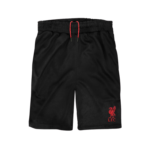 Liverpool FC Logo Youth Soccer Shorts by Icon Sports